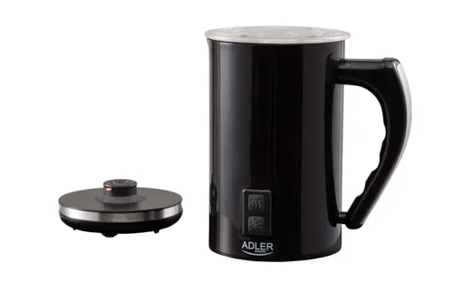 Adler AD 4478 Milk Frother and Heater, 500 W, black
