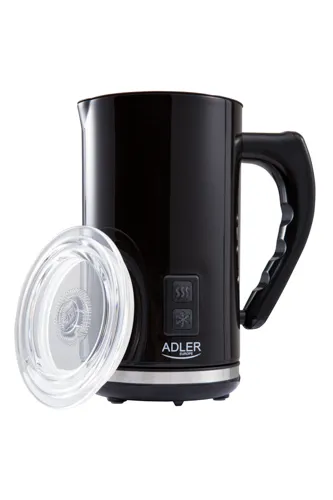 Adler AD 4478 Milk Frother and Heater, 500 W, black
