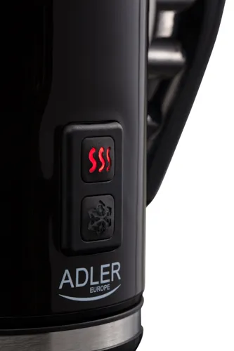 Adler AD 4478 Milk Frother and Heater, 500 W, black