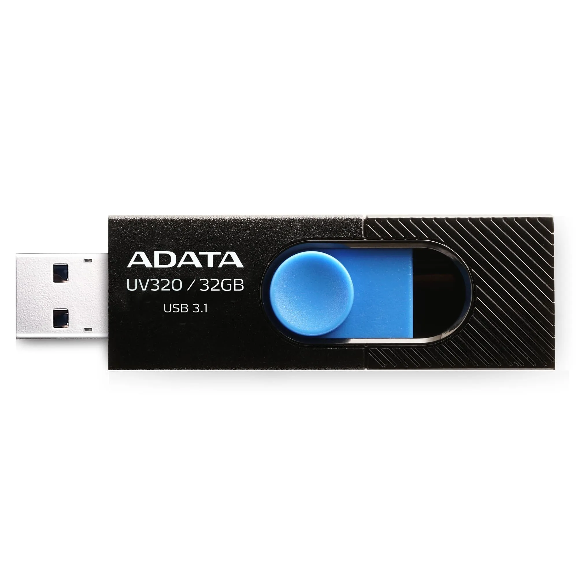 A-DATA UV320 USB 3.2 Gen 1 32 Gt -muistitikku, musta/sininen