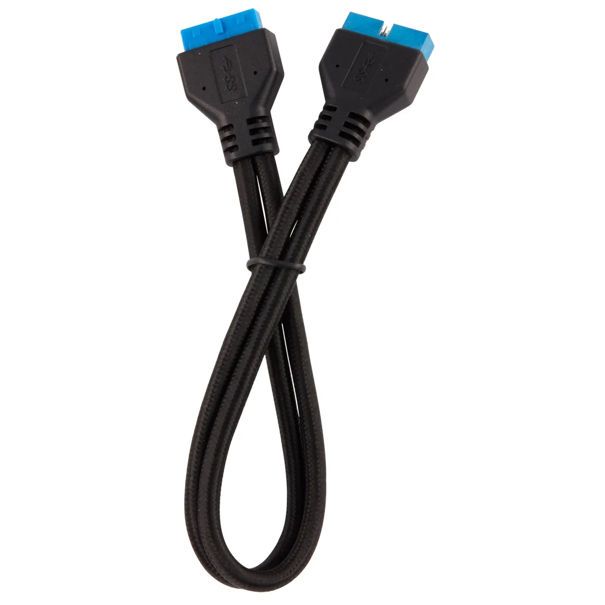 CORSAIR Premium Sleeved I/O Cable Extension Kit Black