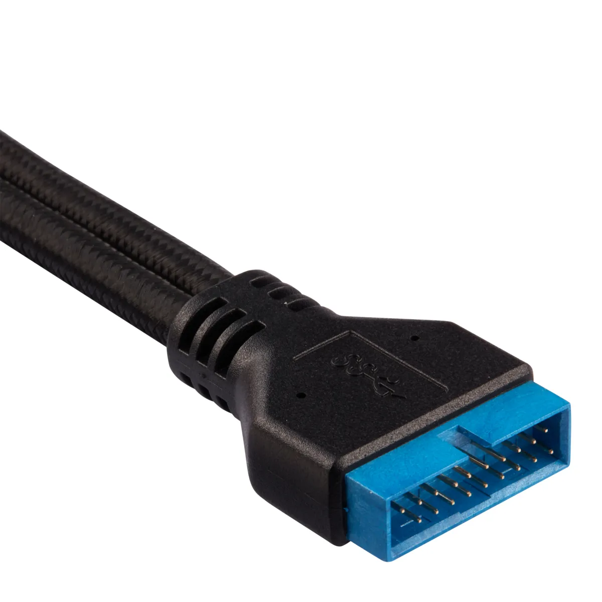 CORSAIR Premium Sleeved I/O Cable Extension Kit Black