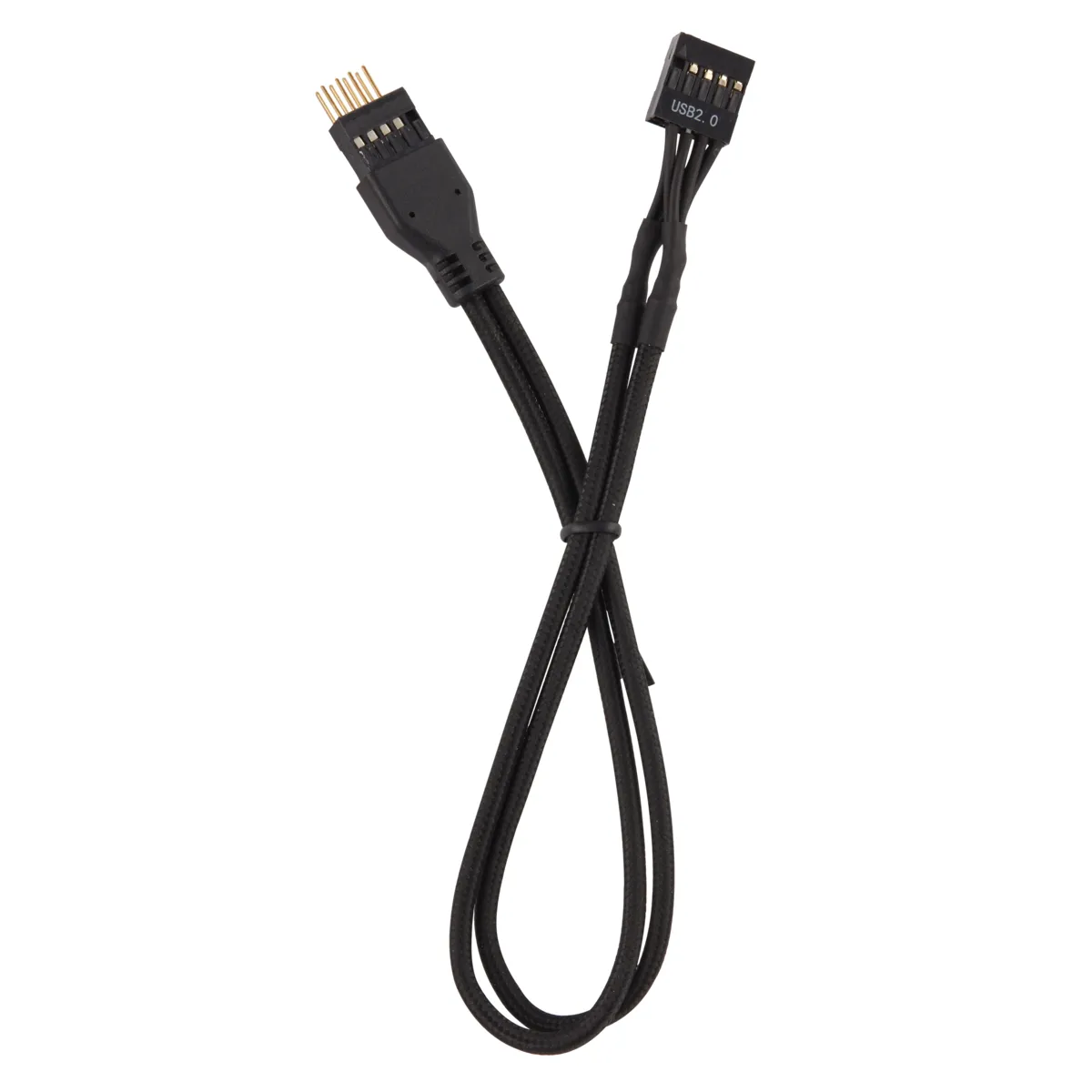 CORSAIR Premium Sleeved I/O Cable Extension Kit Black