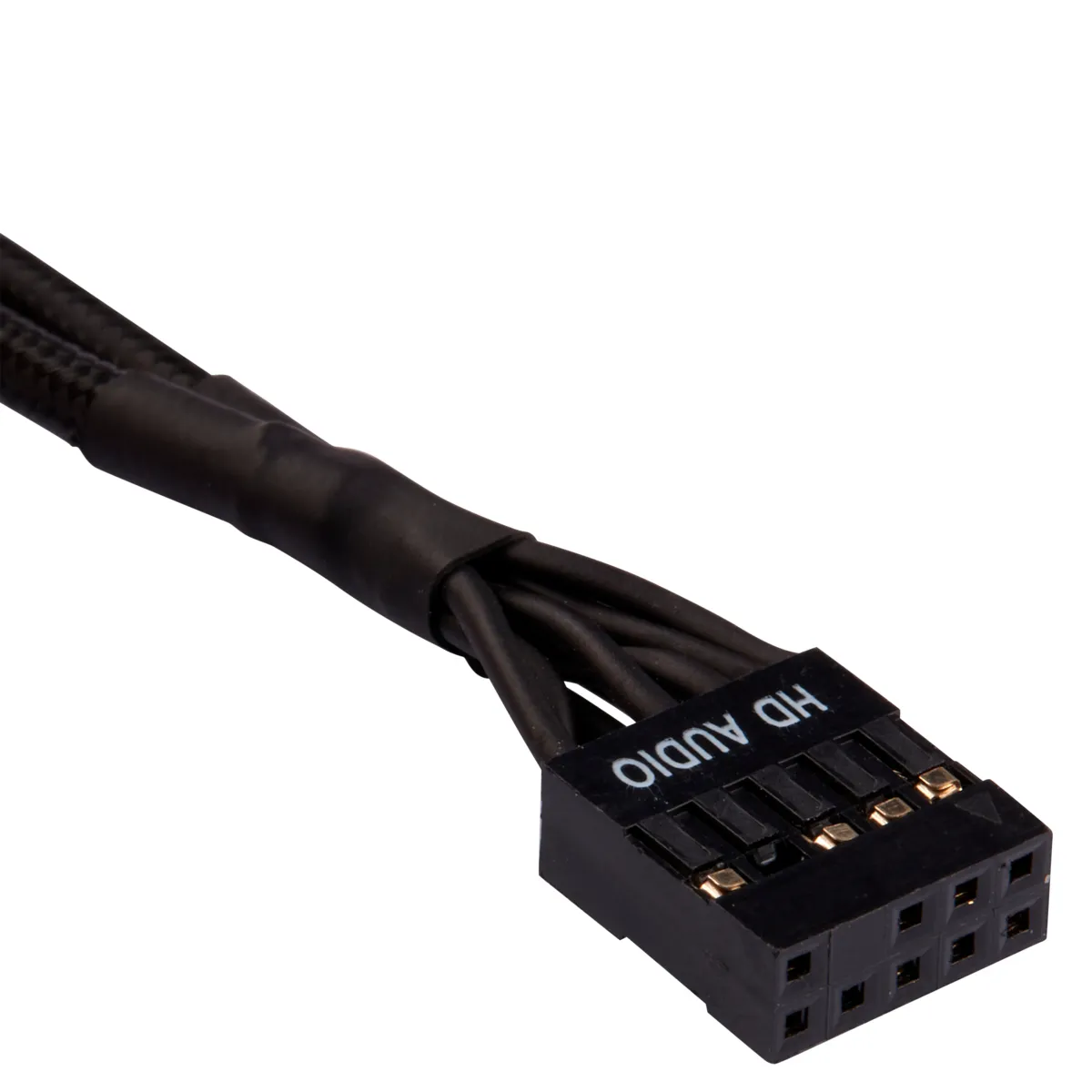 CORSAIR Premium Sleeved I/O Cable Extension Kit Black