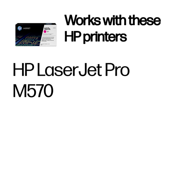 HP Toner 507A magenta HV LaserJet Enterprise 500 color M551n 6000 Seiten
