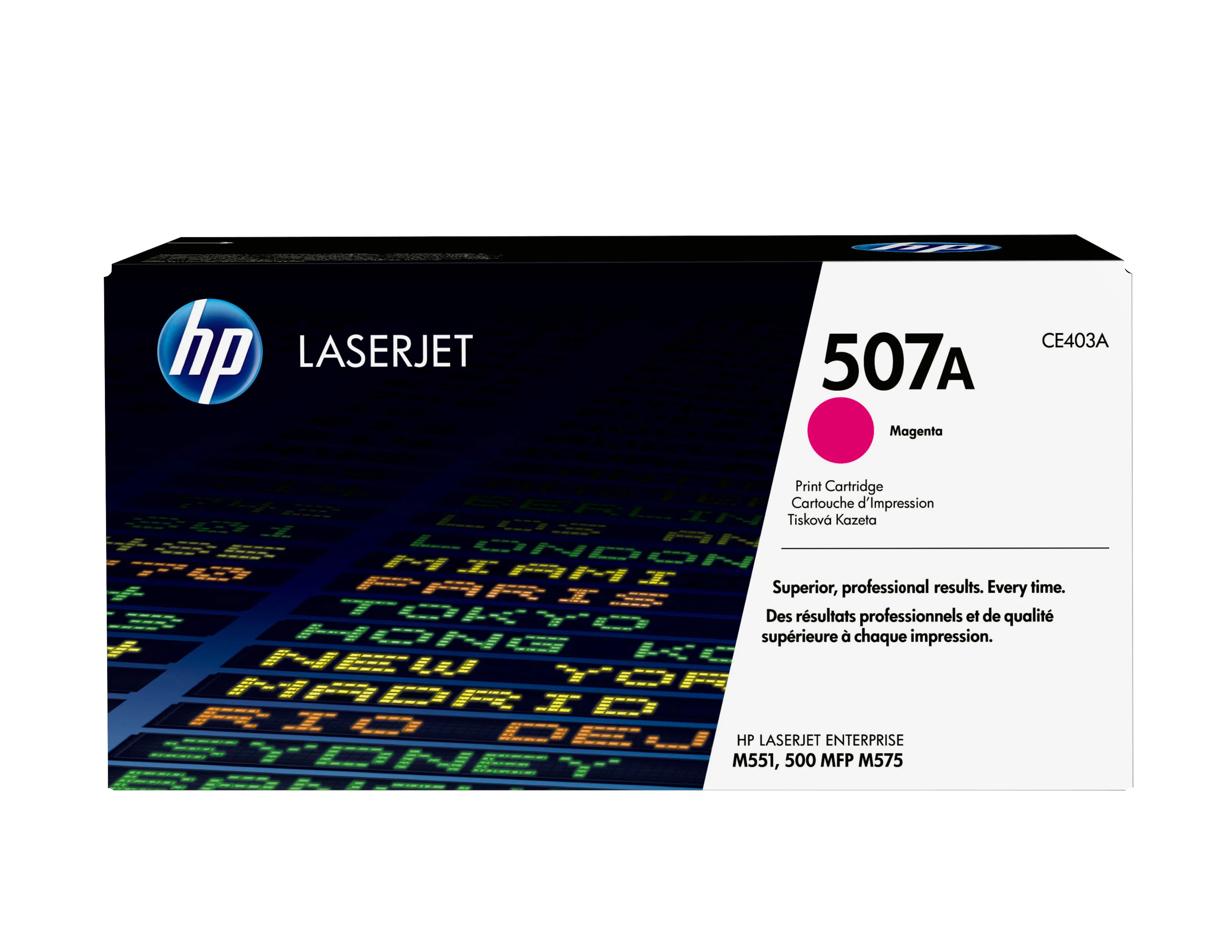 HP 507A toner cartridge, Magenta
