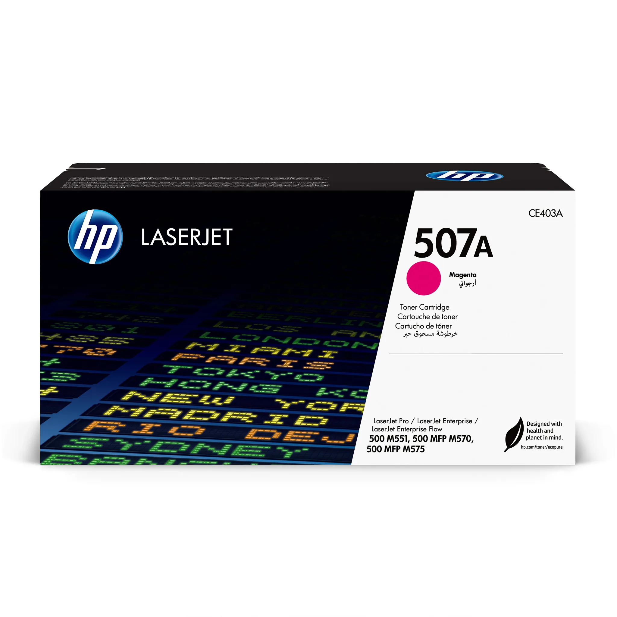 HP 507A lasertoner, magenta