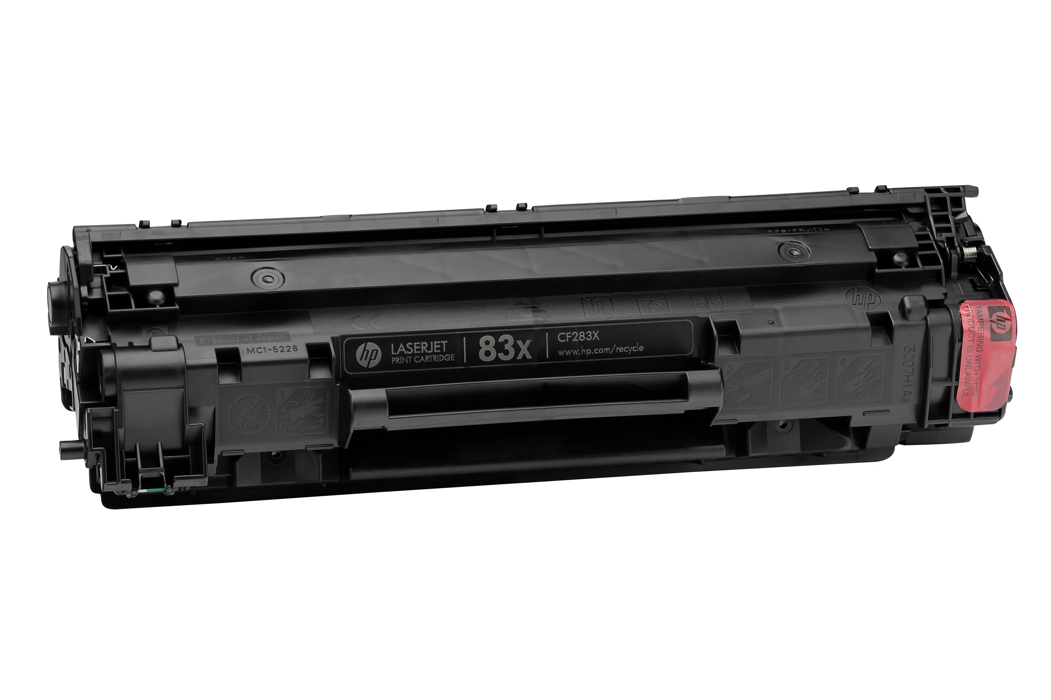 HP 83X XL toner cartridge, Black
