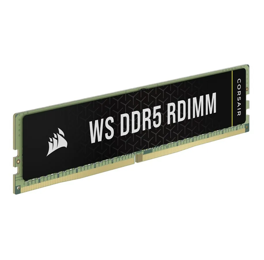 CORSAIR WS 64GB 4x16GB DDR5 6000MT/s RDIMM CL40-40-40-77 1.35V Intel XMP Memory