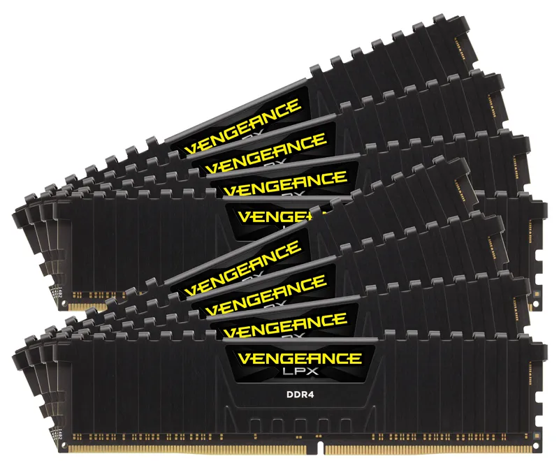 Corsair Vengeance LPX 16GB (4 x 4GB) DDR4 3600 MHz, CL16 - memory, Black