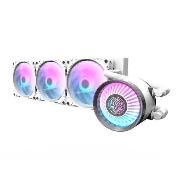 DARKFLASH Nebula DN 360 Liquid CPU Cooler - White