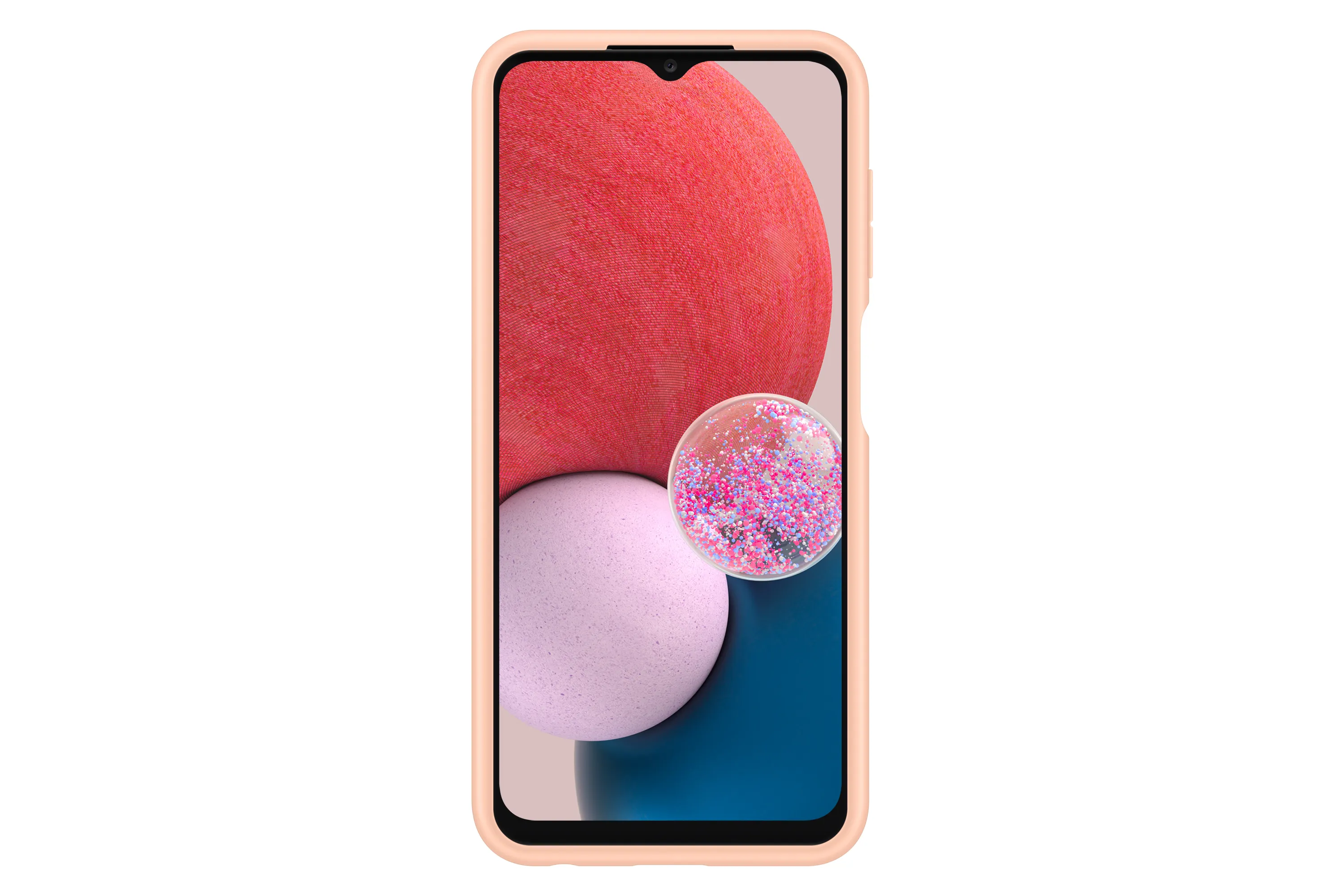 Samsung Galaxy A13 Card Slot Case, Peach