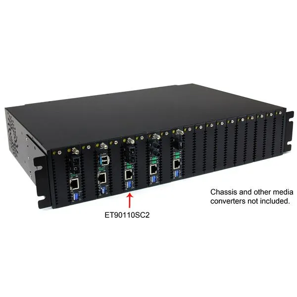 ETHERNET MM FIBER CONVERTER SC