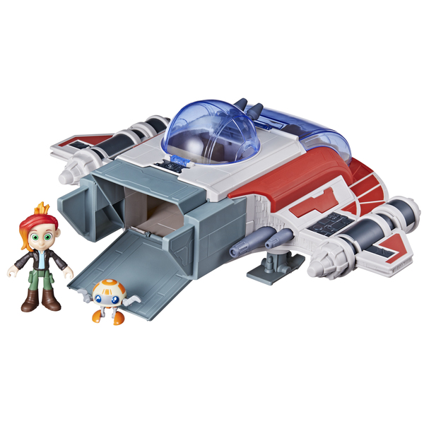 Star Wars Young Jedi Adventures Team The Crimson Firehawk &amp; Figure