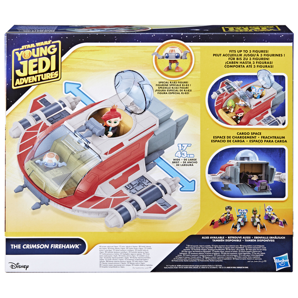 Star Wars Young Jedi Adventures Team The Crimson Firehawk &amp; Figure