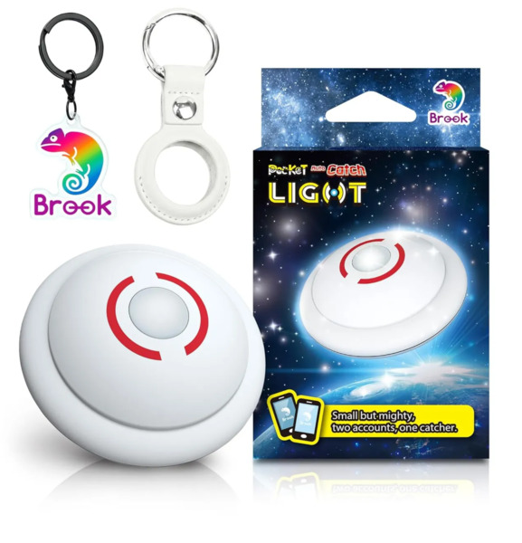 Brook Pocket Auto Catch Light Pok&eacute;mon GO Auto Catcher - White