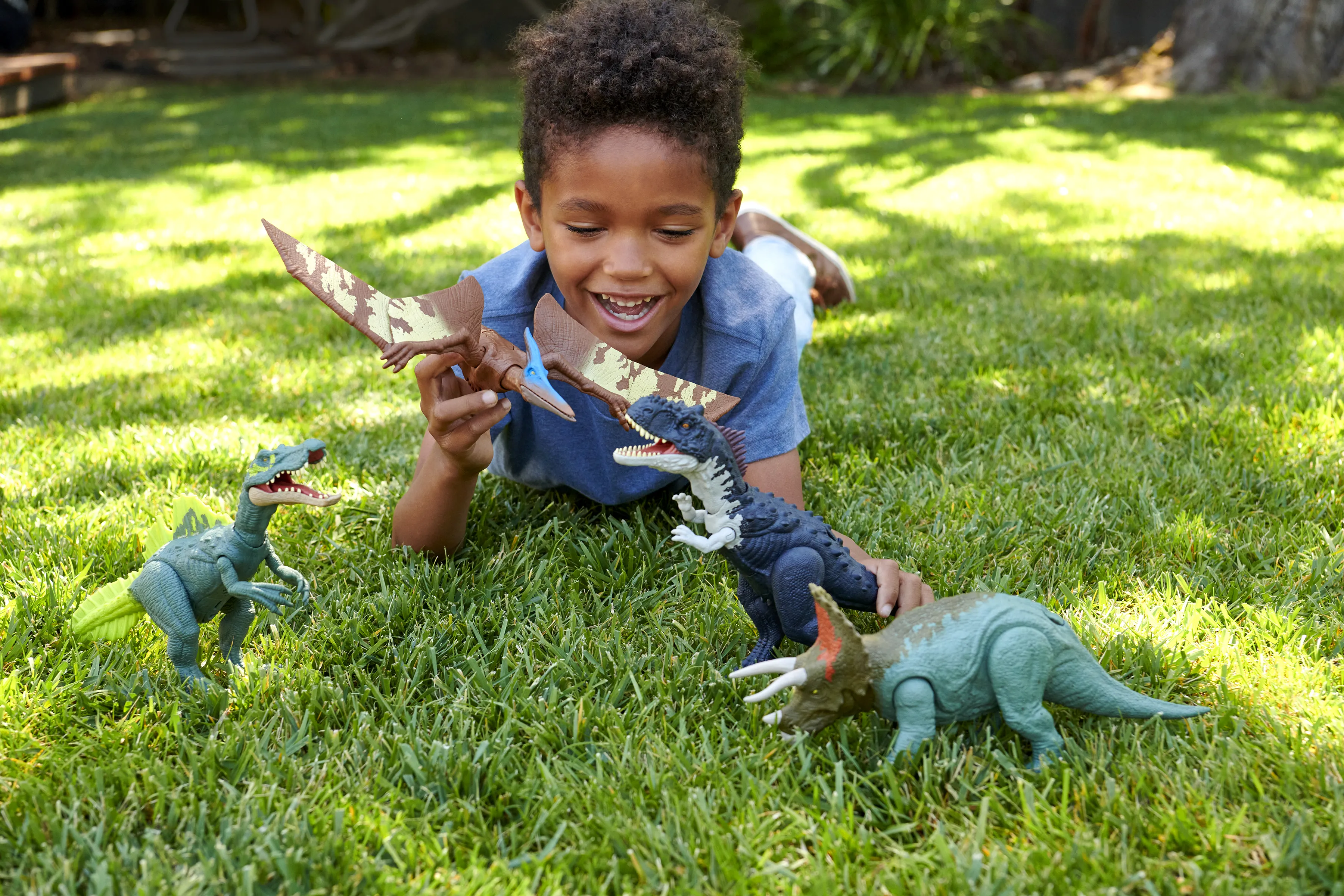 Mattel Jurassic World Massive Action Siamosaurus Mini-Play Figure