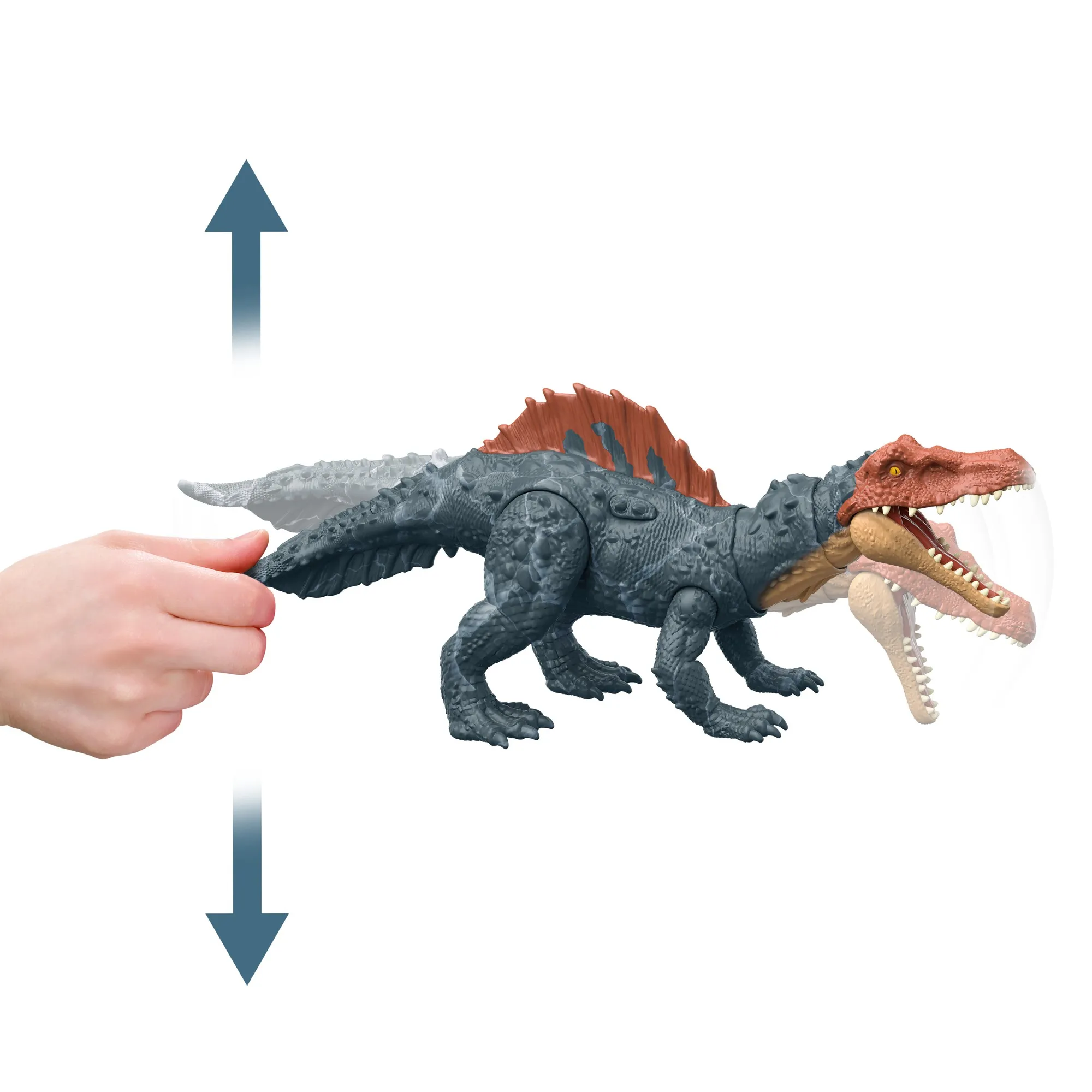 Mattel Jurassic World Massive Action Siamosaurus Mini-Play Figure