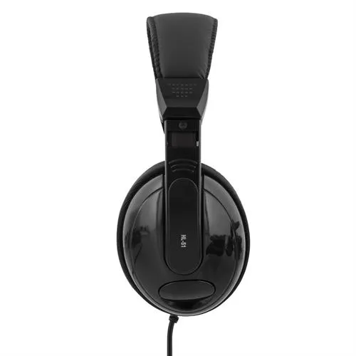 Deltaco HL-51 -headset, black