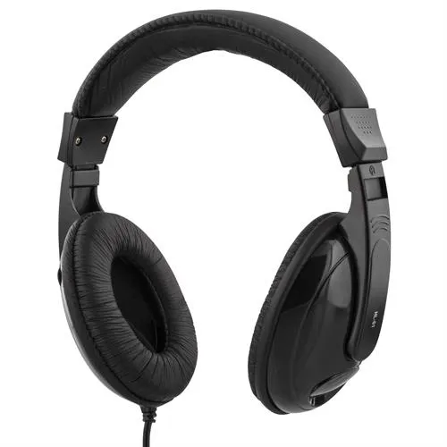 Deltaco HL-51 -headset, black