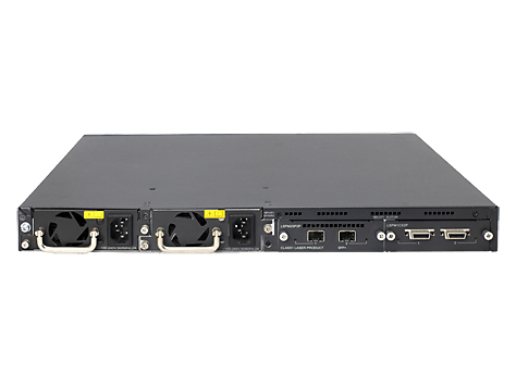 HPE  5500-24G-SFP  HI Switch with 2 Interface Slots (Comware OS). 24x Empty 1 GbE SFP ports  + 4x fixed Gigabit Ethernet 10/100/1000T ports +  2x 10 gbE SFP+ po