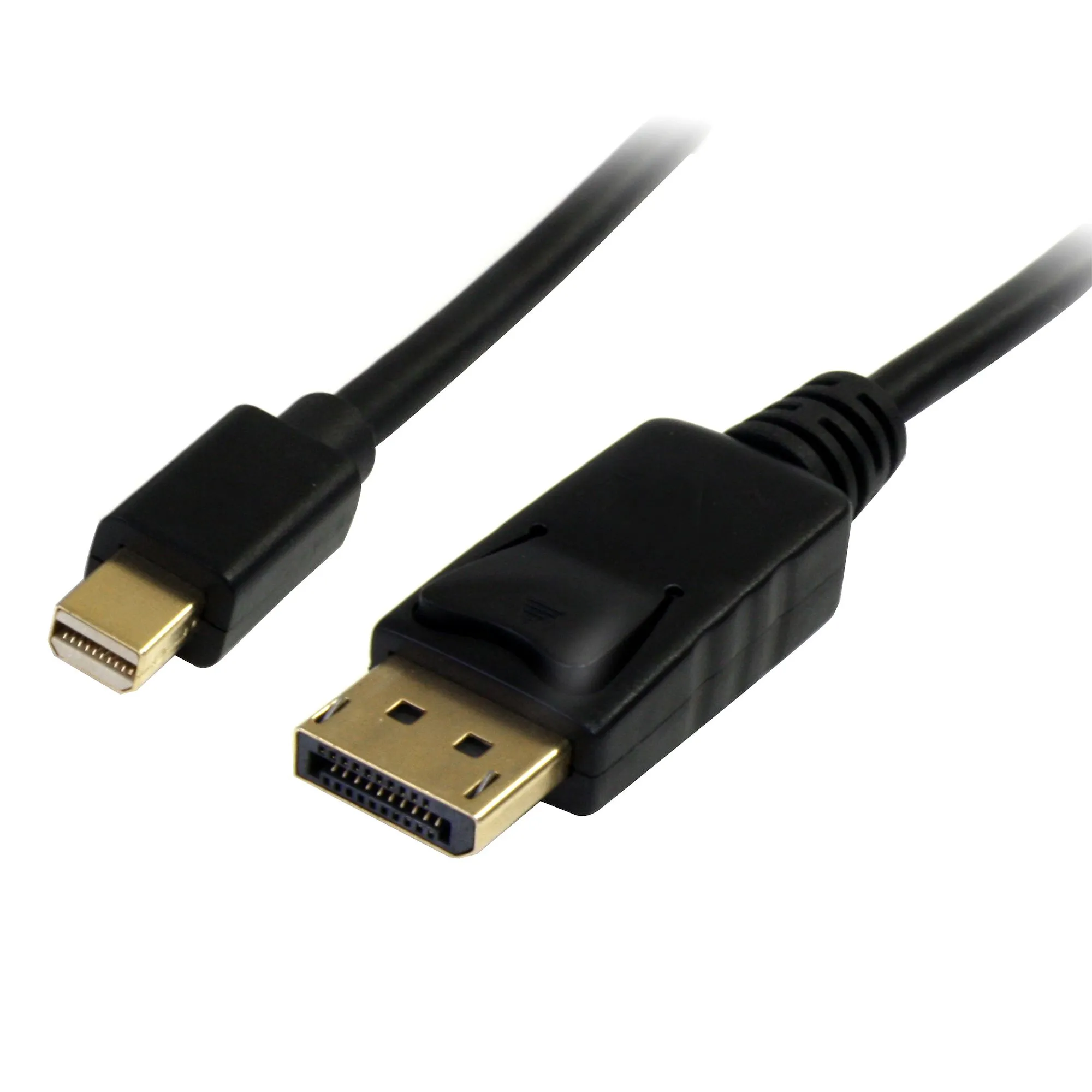 StarTech Mini DisplayPort &ndash; DisplayPort -kaapeli, jossa 4K, 1 m, musta