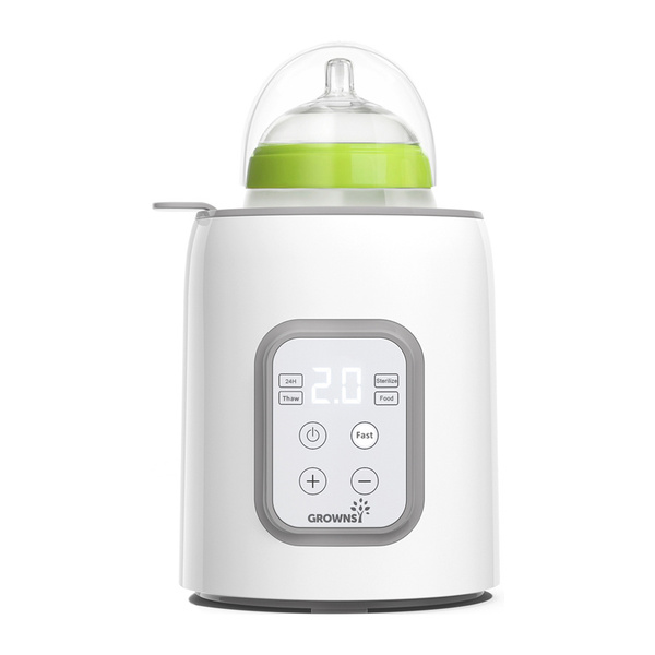 GROWNSY N10T 8-in-1 Baby Bottle Warmer, Gray