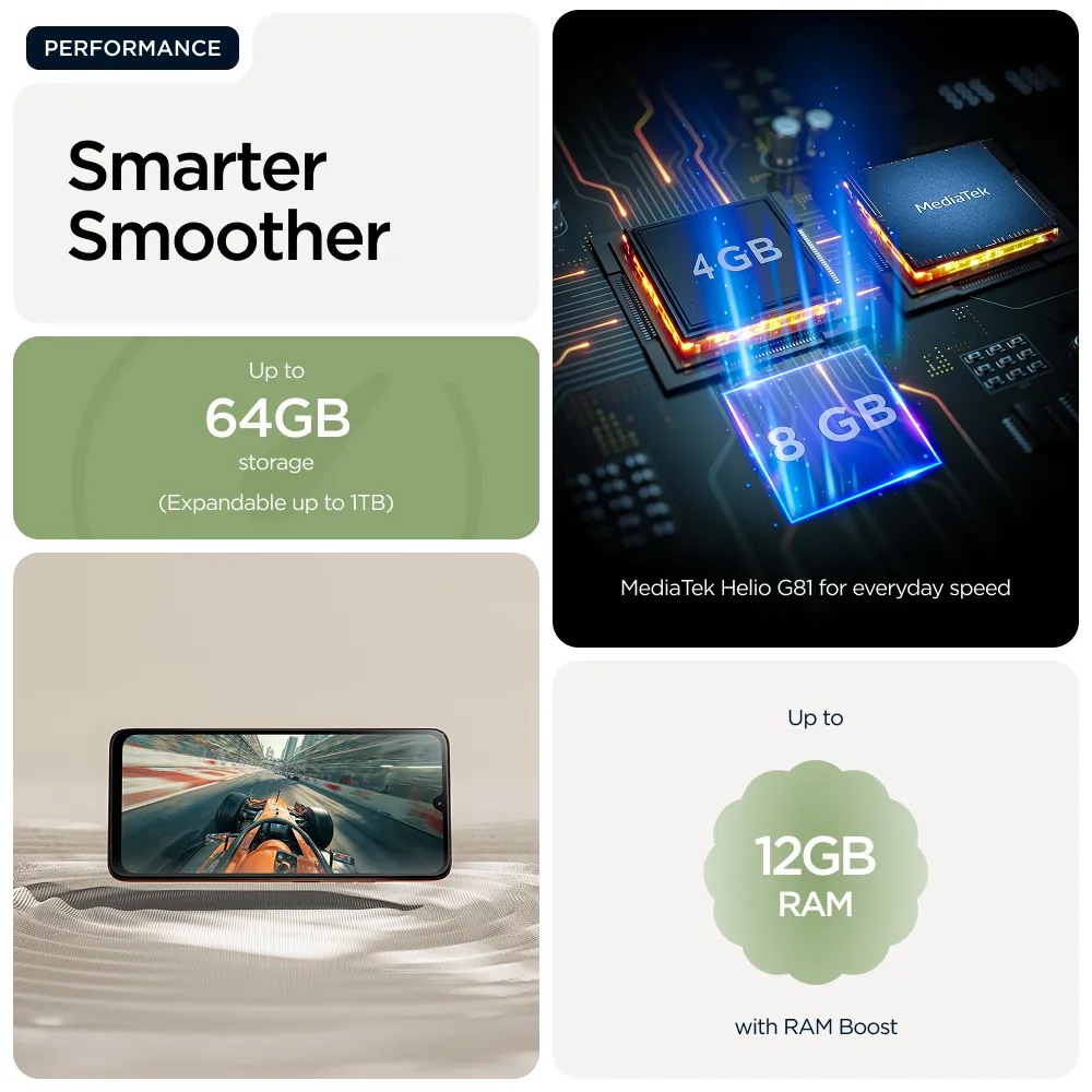 Motorola Moto G06 4/64GB, Green