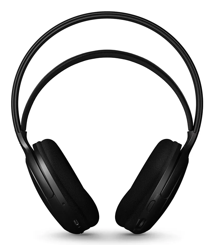 Philips 5000 Series Wireless Over-ear Headphones with Transmitter Dock, Black