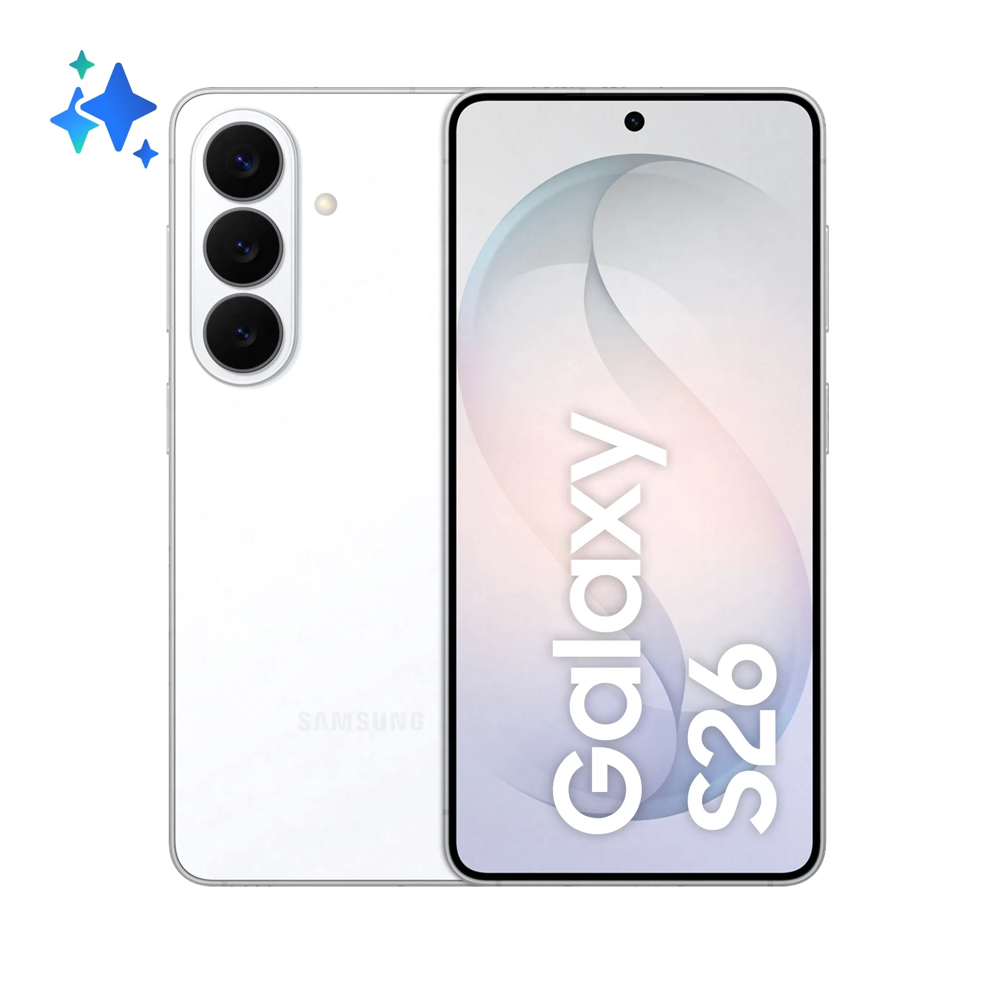 Samsung Galaxy S26 12/512 Gt -puhelin, valkoinen