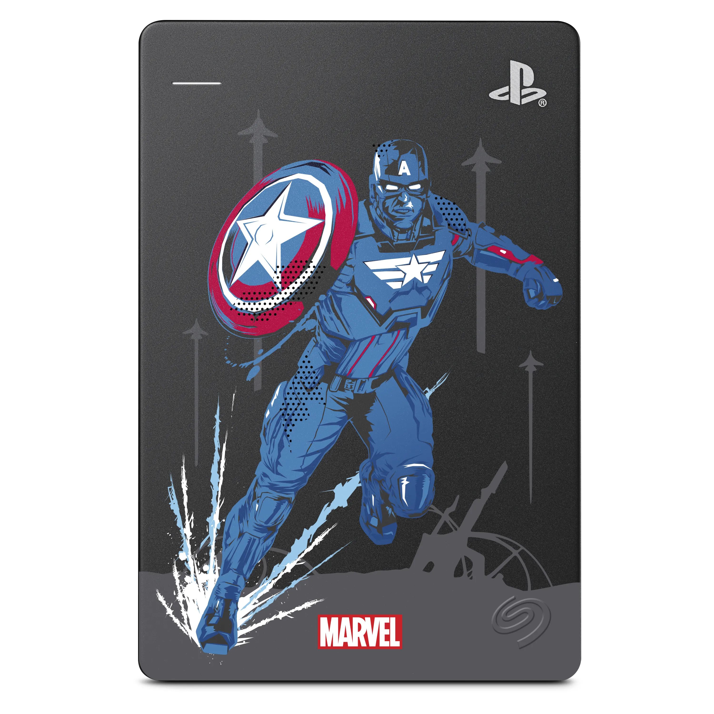 Seagate Game Drive for PS4 Team Avengers 2TB 2.5" External HDD, Black