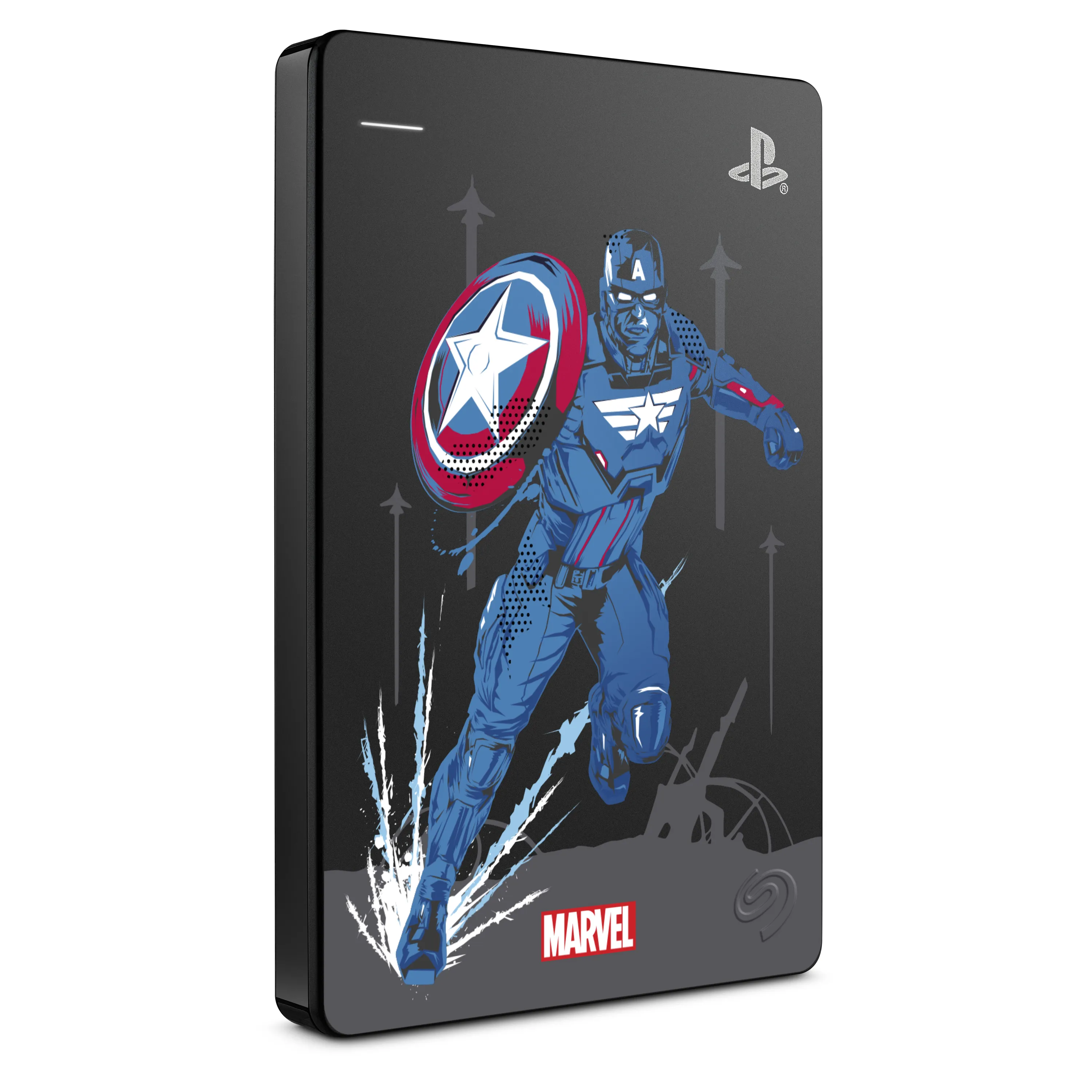 Seagate Game Drive for PS4 Team Avengers 2TB 2.5" External HDD, Black