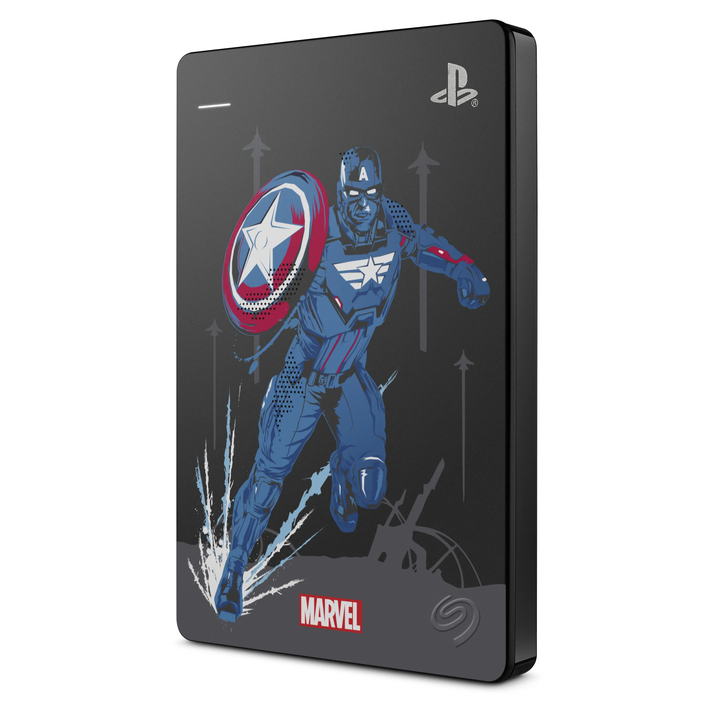 Seagate Game Drive for PS4 Team Avengers 2TB 2.5" External HDD, Black