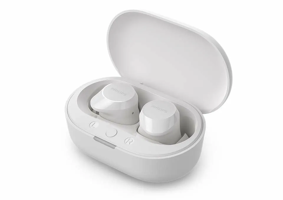 Philips T1209 TWS -langattomat nappikuulokeet, pinkki