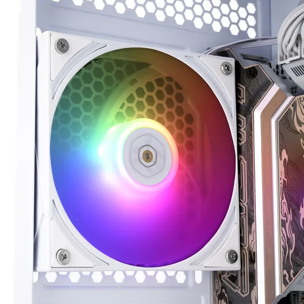 Thermalright TL-H12W-X28 ARGB - case fan, White