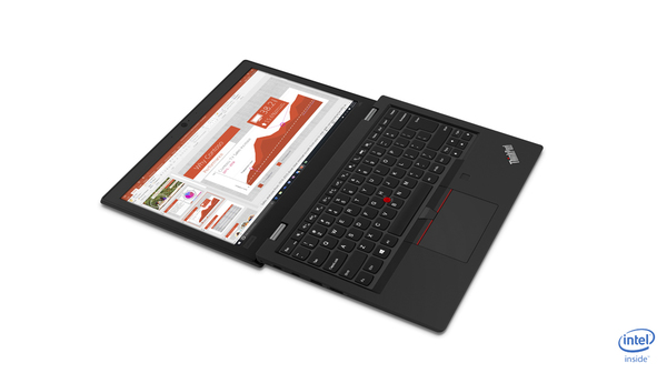 Lenovo 13.3&quot; ThinkPad L390, 256GB SSD, Win 10 Pro - B&auml;rbar dator, svart