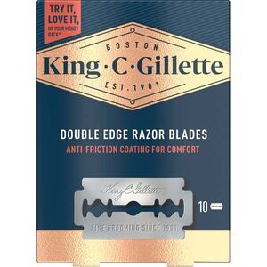 Gillette Double-Edge Safety Razor Blades, 10-pack - replacement blade