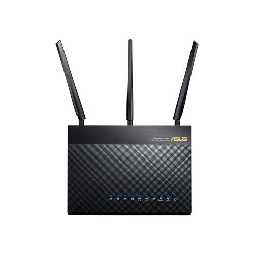 Asus RT-AC68U, AC1900, Dual-Band, Wi-Fi 5 -Mesh-j&auml;rjestelm&auml;, 2-pack