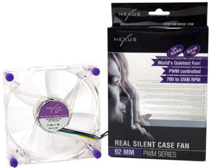 NEXUS CASEFAN 92MM REAL SILENT 19DBA PWM