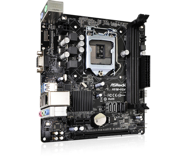 Asrock H81M-VG4, mATX moderkort
