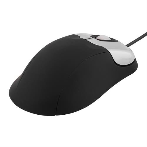 Deltaco MS-737 PS/2 - mouse, Black/Silver