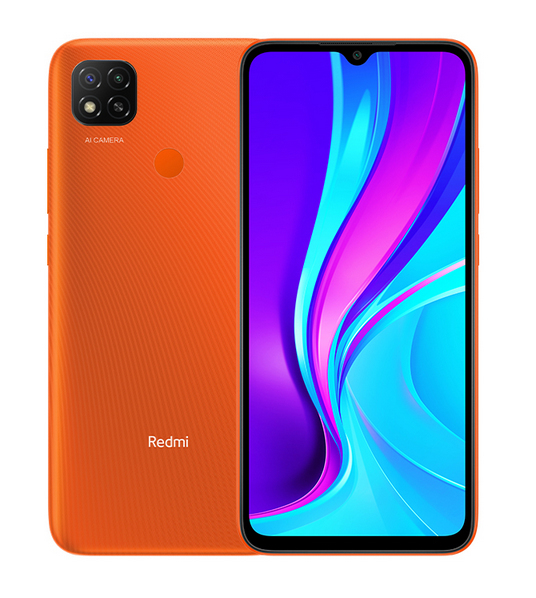 Xiaomi Redmi 9C 64GB/3GB Android - mobile phone, Sunrise Orange