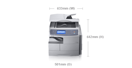Samsung MultiXpress SCX-6545N LAN, A4 - mono laser printer