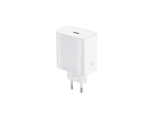 Realme SuperVOOC 80 W -sein&auml;laturi, valkoinen