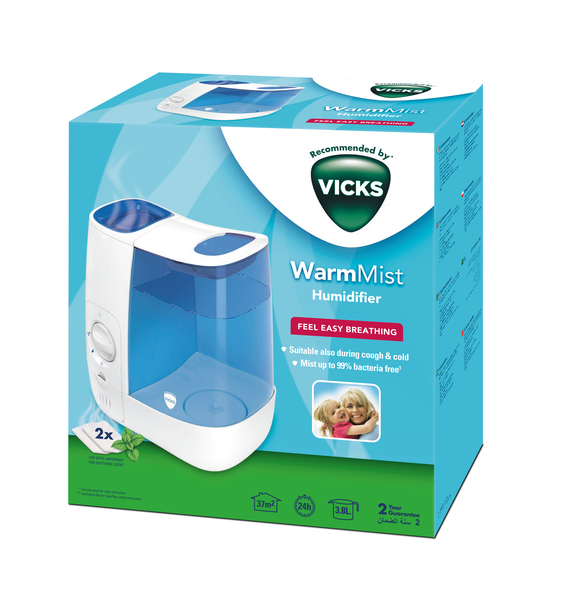 Vicks Spray luftfuktare, varm dimma