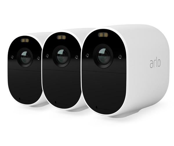 Arlo Essential Spotlight Camera Whit 3Pk