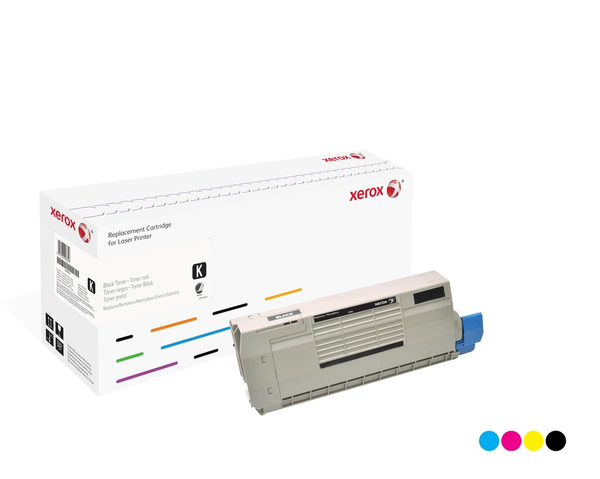 Xerox - Musta - v&auml;riainekasetti (vastaavuus: OKI 44318608) malleihin OKI C710cdtn, 710dn, 710dtn, 710n, 711cdtn, 711DM, 711dn, 711n