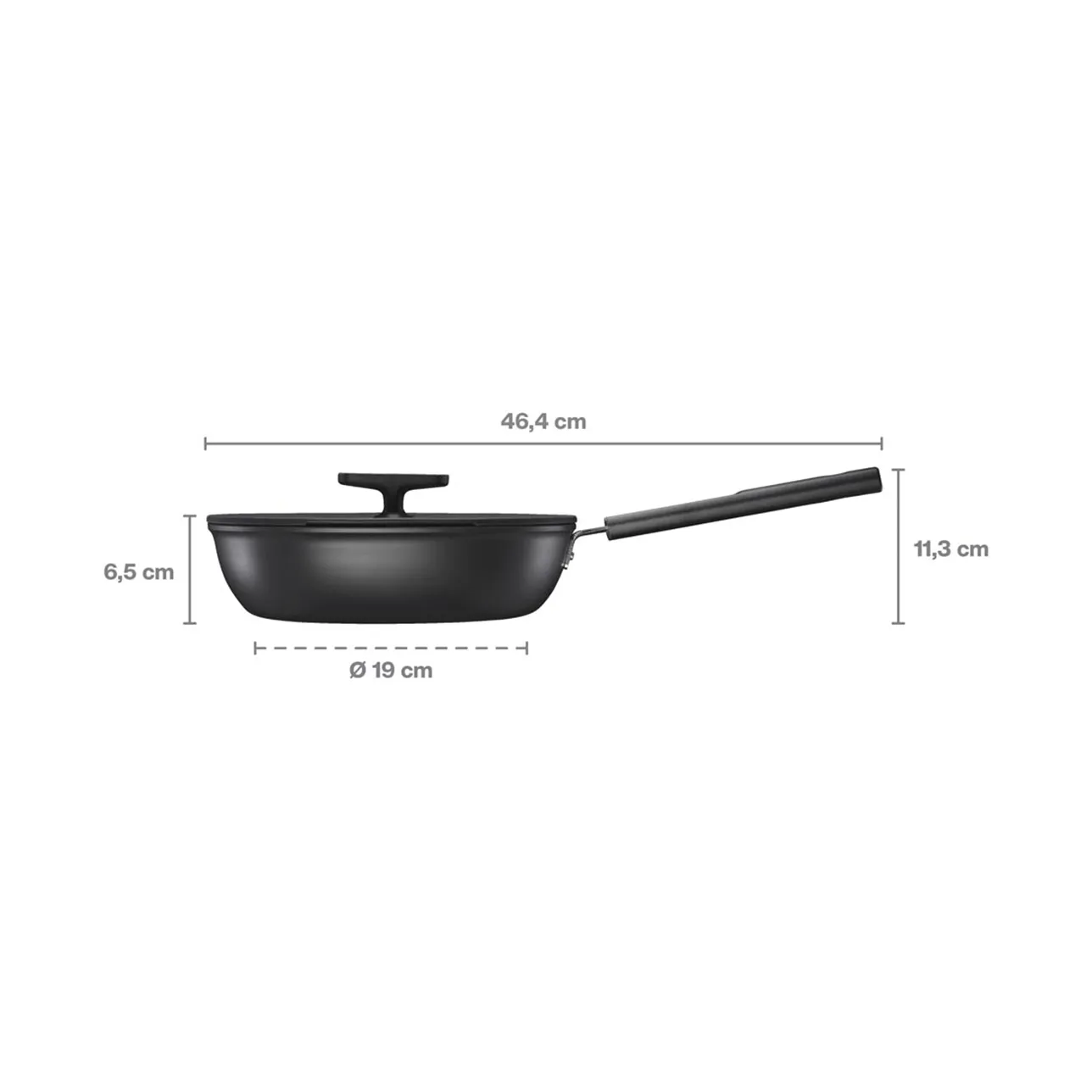 Fiskars Hard Face -roasting tureen, 24 cm