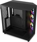 NZXT H6 Flow Midi-Tower Case with window, Black