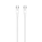 Gear Kevlar Pro USB-C - USB-C 2.0 -kaapeli, Valkoinen, 1.5m